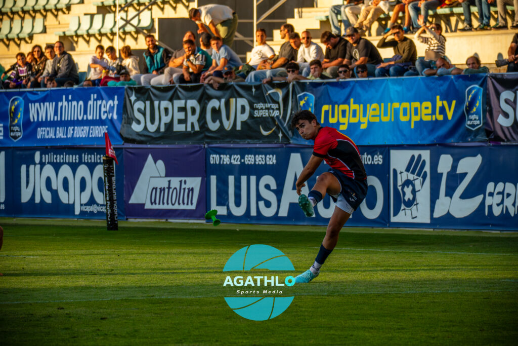 Acción de juego de Castilla y León Iberians ante Brussels Devils en La Balastera